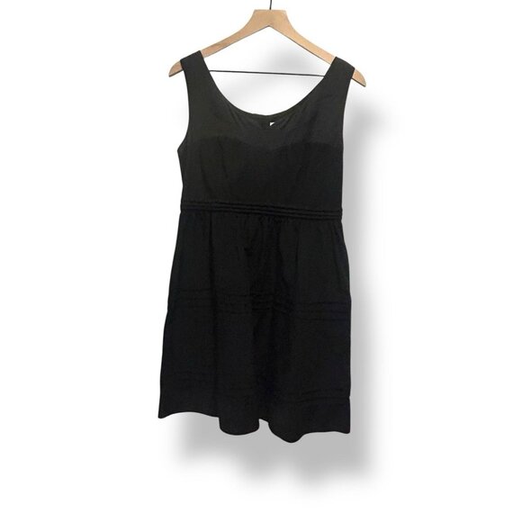 See by Chloé Black Sleeveless Tiered Mini Dress Women’s Size 8 – Made in Tunisia - Picture 1 of 13